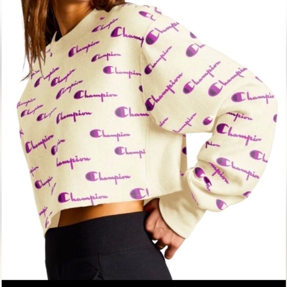 Champion Tops - Champion Reverse Weave Cropped Sweatshirt NWOT Size 2XL